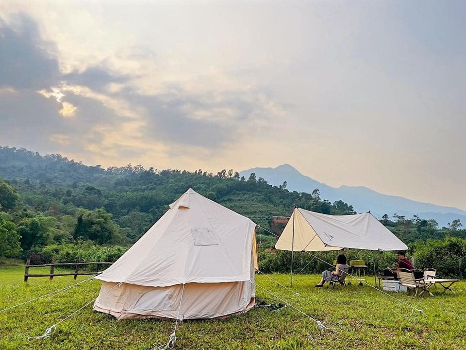 Điểm cắm trại tại Zen Camp.